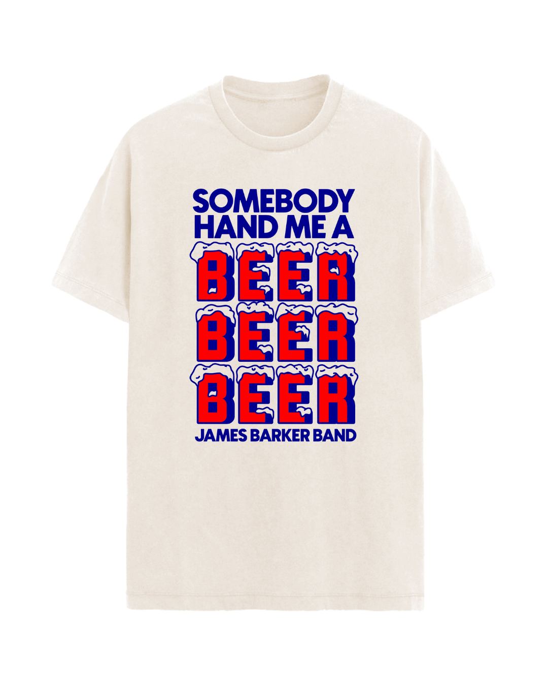 "BEER BEER BEER" ANNIVERSARY TEE