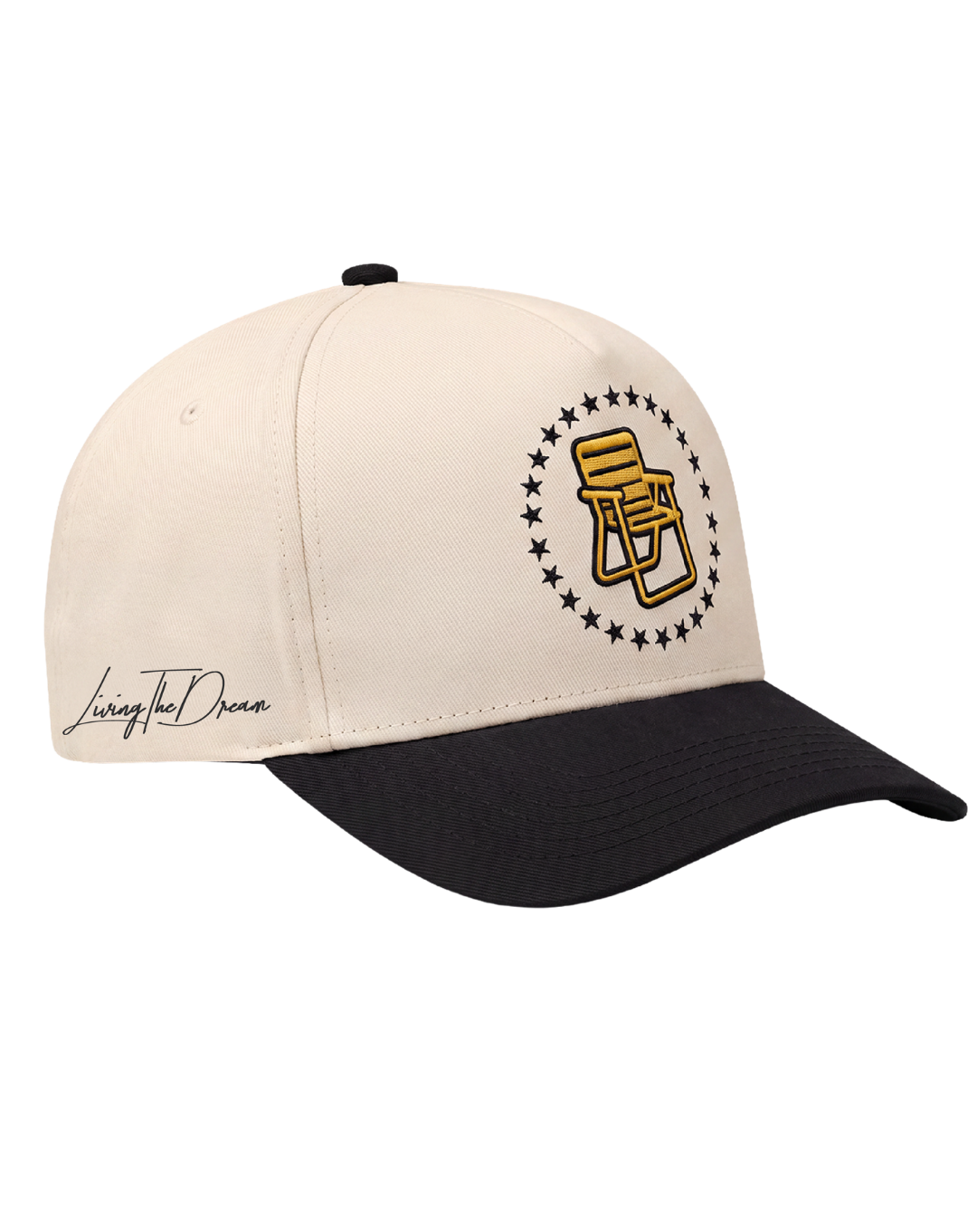 BLACK LAWN CHAIR HAT