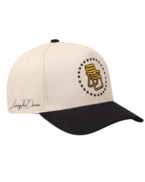 BLACK LAWN CHAIR HAT