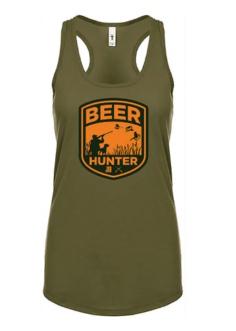LADIES BEER HUNTER RACERBACK TANK
