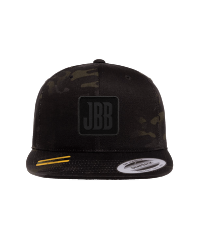 JBB CAMO FLAT BRIM HAT
